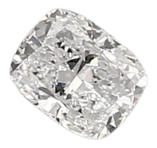 0.37 Carat D VS2 Elongated Cushion Lab Diamond