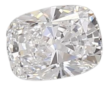 0.37 Carat D VS2 Elongated Cushion Lab Diamond