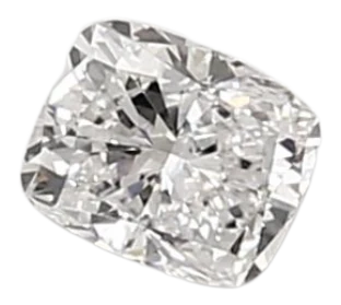 0.37 Carat D VVS1 Elongated Cushion Lab Diamond