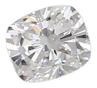 0.37 Carat D VVS1 Elongated Cushion Lab Diamond