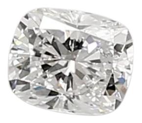 0.37 Carat D VVS1 Elongated Cushion Lab Diamond