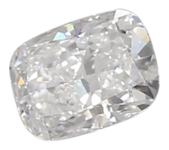 0.37 Carat D VVS2 Elongated Cushion Lab Diamond