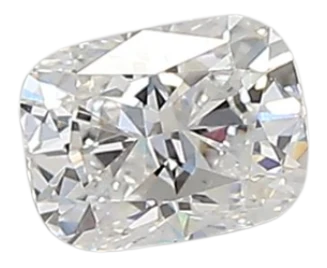 0.38 Carat D VVS1 Elongated Cushion Lab Diamond