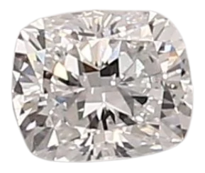 0.38 Carat D VVS1 Elongated Cushion Lab Diamond