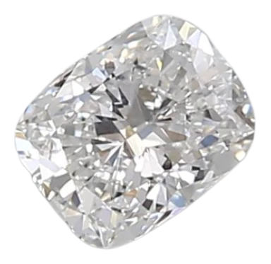 0.38 Carat D VVS1 Elongated Cushion Lab Diamond