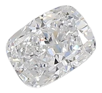 0.39 Carat D VVS2 Elongated Cushion Lab Diamond
