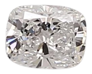 0.39 Carat D VVS2 Elongated Cushion Lab Diamond