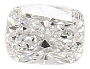 0.39 Carat D VVS2 Elongated Cushion Lab Diamond
