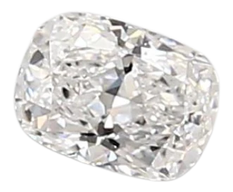 0.39 Carat D VVS2 Elongated Cushion Lab Diamond