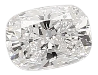 0.41 Carat D VVS2 Elongated Cushion Lab Diamond
