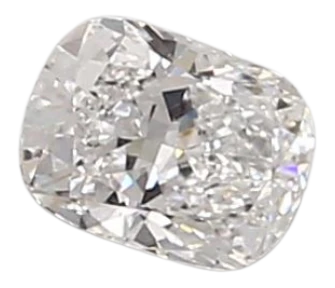 0.43 Carat D VVS1 Elongated Cushion Lab Diamond