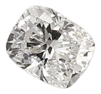 0.43 Carat E VVS1 Elongated Cushion Lab Diamond