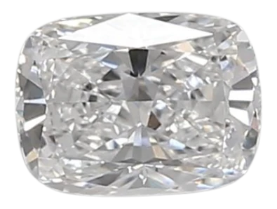 0.43 Carat D VVS2 Elongated Cushion Lab Diamond