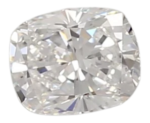 0.46 Carat D VVS2 Elongated Cushion Lab Diamond