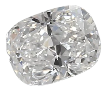 0.49 Carat D VVS2 Elongated Cushion Lab Diamond