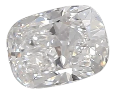 0.53 Carat D VS1 Elongated Cushion Lab Diamond