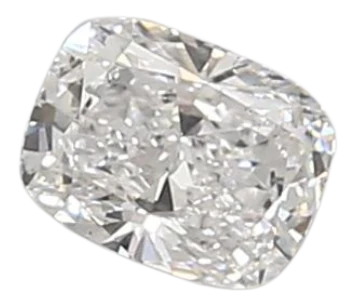 0.54 Carat D SI1 Elongated Cushion Lab Diamond