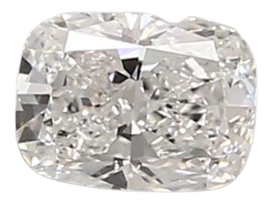 0.7 Carat D VS1 Elongated Cushion Lab Diamond