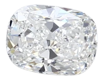 0.71 Carat F VS2 Elongated Cushion Lab Diamond