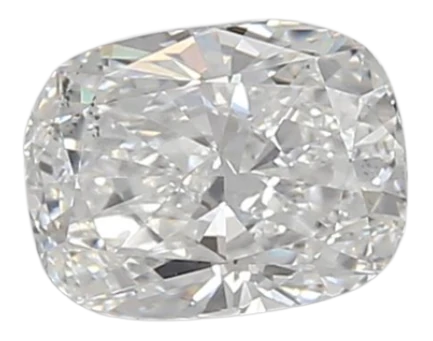 0.72 Carat E VS2 Elongated Cushion Lab Diamond
