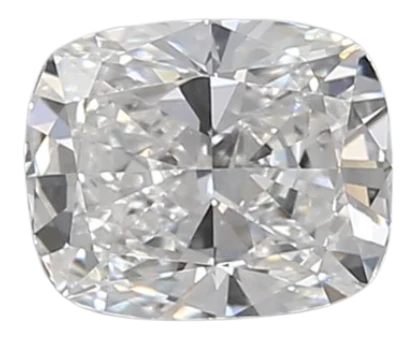 0.72 Carat D VVS2 Elongated Cushion Lab Diamond