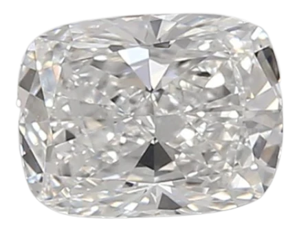 0.73 Carat D VVS2 Elongated Cushion Lab Diamond