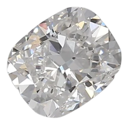 0.73 Carat F VVS2 Elongated Cushion Lab Diamond