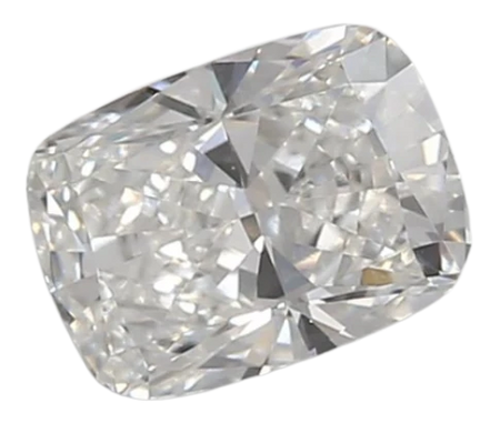 0.73 Carat F VVS2 Elongated Cushion Lab Diamond