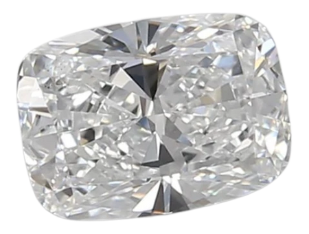 0.74 Carat D VS1 Elongated Cushion Lab Diamond