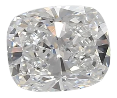 0.74 Carat D VS1 Elongated Cushion Lab Diamond