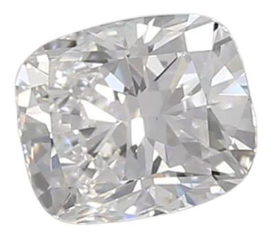 0.74 Carat D VS1 Elongated Cushion Lab Diamond