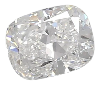 0.74 Carat D VVS2 Elongated Cushion Lab Diamond