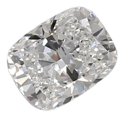 0.75 Carat D VS1 Elongated Cushion Lab Diamond
