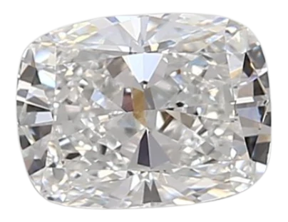 0.76 Carat D VVS2 Elongated Cushion Lab Diamond