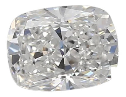 0.77 Carat E VS1 Elongated Cushion Lab Diamond