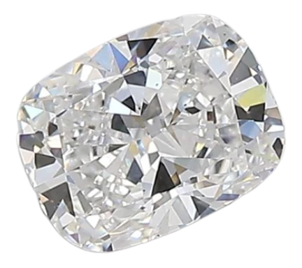 0.77 Carat D VS2 Elongated Cushion Lab Diamond