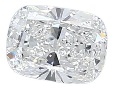 0.77 Carat E VS2 Elongated Cushion Lab Diamond