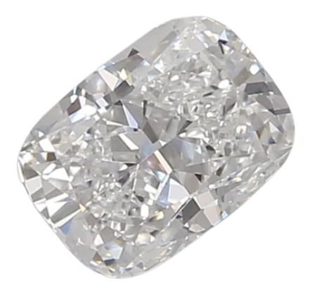 0.77 Carat D VVS2 Elongated Cushion Lab Diamond