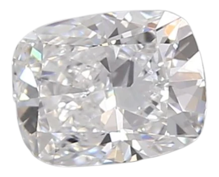 0.78 Carat D VVS2 Elongated Cushion Lab Diamond
