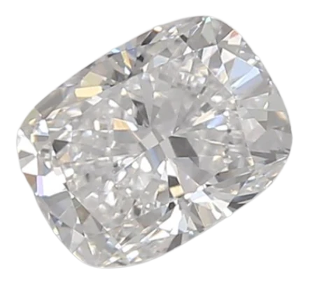 0.79 Carat D VVS2 Elongated Cushion Lab Diamond