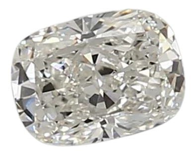 0.81 Carat F VVS2 Elongated Cushion Lab Diamond