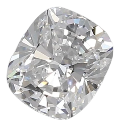0.82 Carat D VVS2 Elongated Cushion Lab Diamond