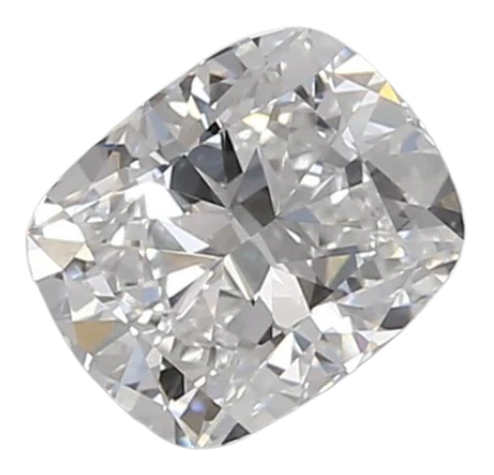 0.82 Carat D VVS2 Elongated Cushion Lab Diamond