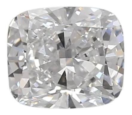 0.83 Carat D VS2 Elongated Cushion Lab Diamond