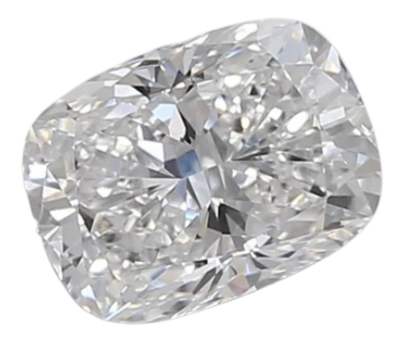 0.84 Carat D VVS2 Elongated Cushion Lab Diamond