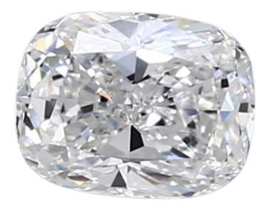 0.86 Carat E VS1 Elongated Cushion Lab Diamond