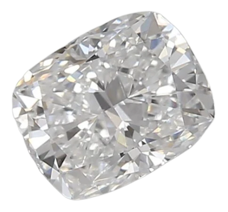 0.88 Carat D VS1 Elongated Cushion Lab Diamond