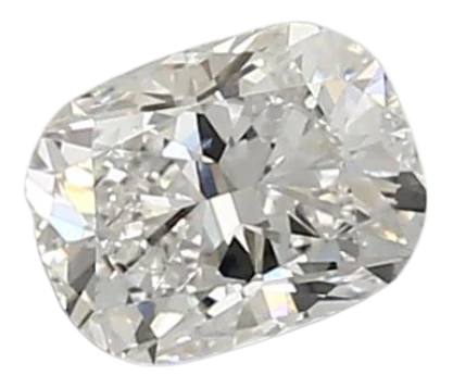 0.88 Carat D VVS2 Elongated Cushion Lab Diamond
