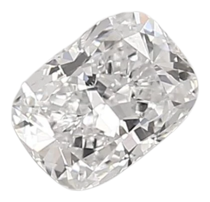 0.88 Carat D VVS2 Elongated Cushion Lab Diamond