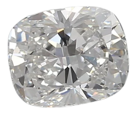 0.88 Carat E VVS2 Elongated Cushion Lab Diamond